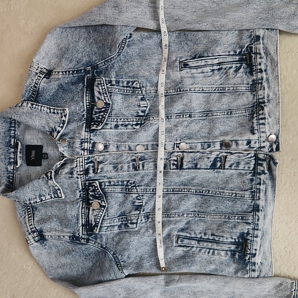 YMI Distressed Denim Jacket - Picture 3 of 5